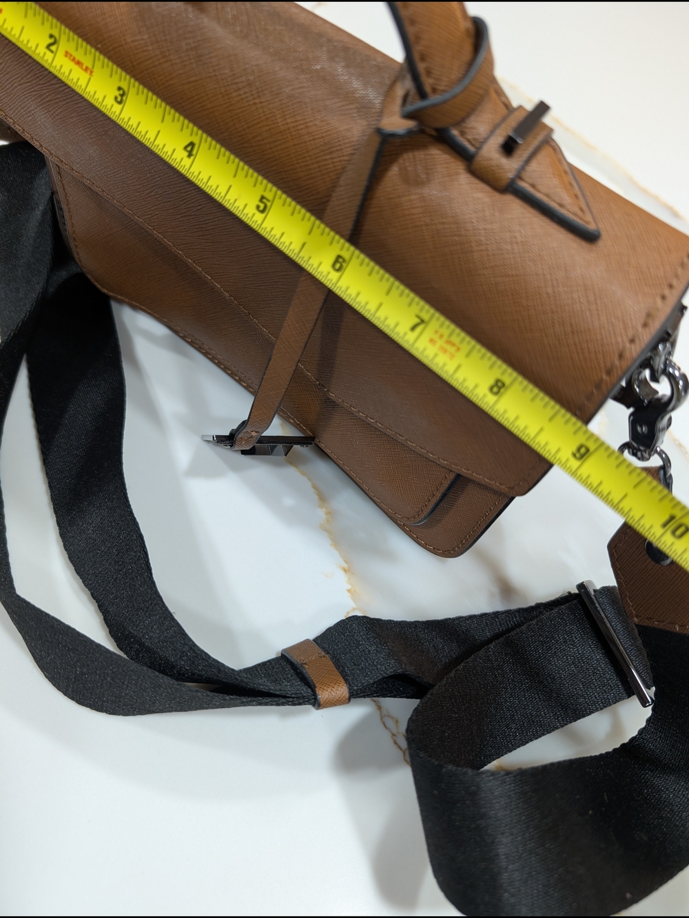 Botkier Tan Leather Top-Handle Satchel - Picture 5 of 5